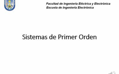 Sistemas de primer orden